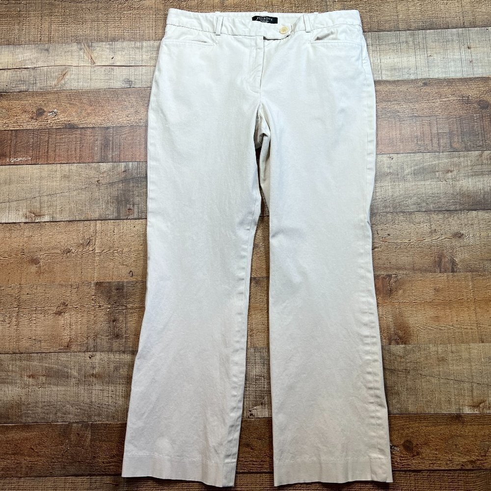 Talbots Tan Signature Chino's size 12P